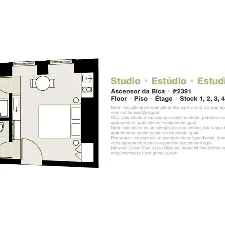 Ascensor Da Bica - Serviced Apartmán