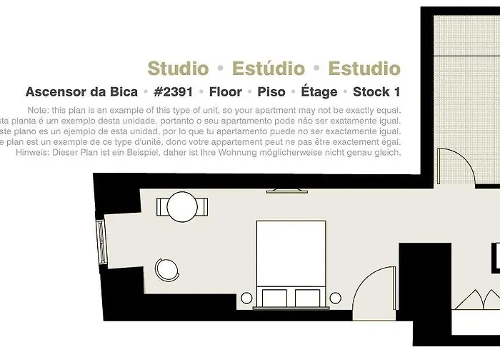 Apartamento Ascensor Da Bica - Serviced